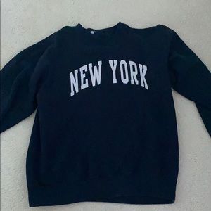 Brandy Melville rare New York baby sweatshirt